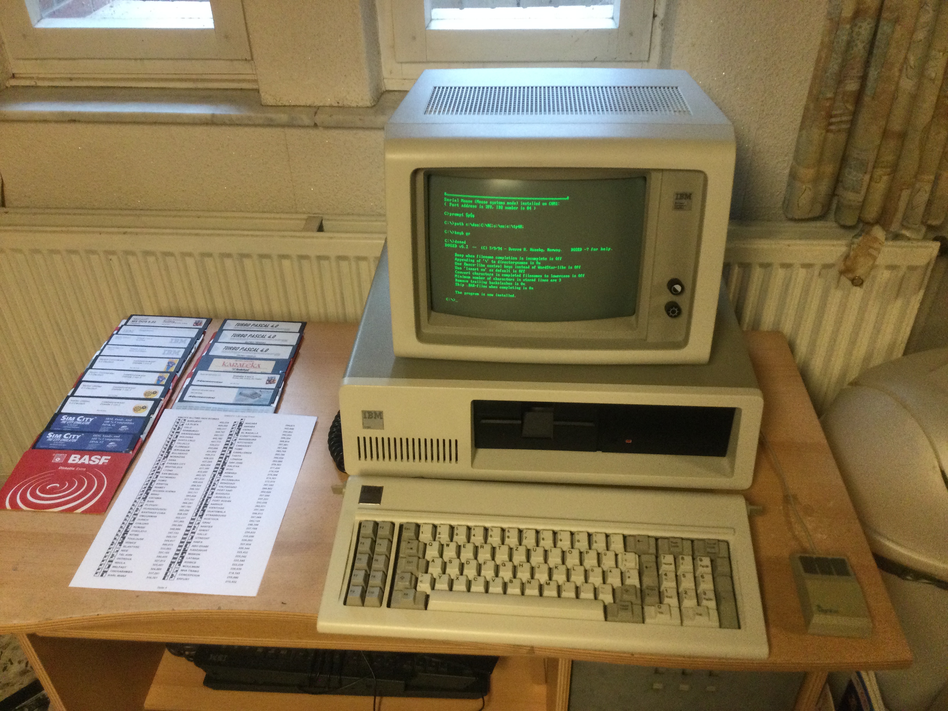 IBM XT, Fertig !!!