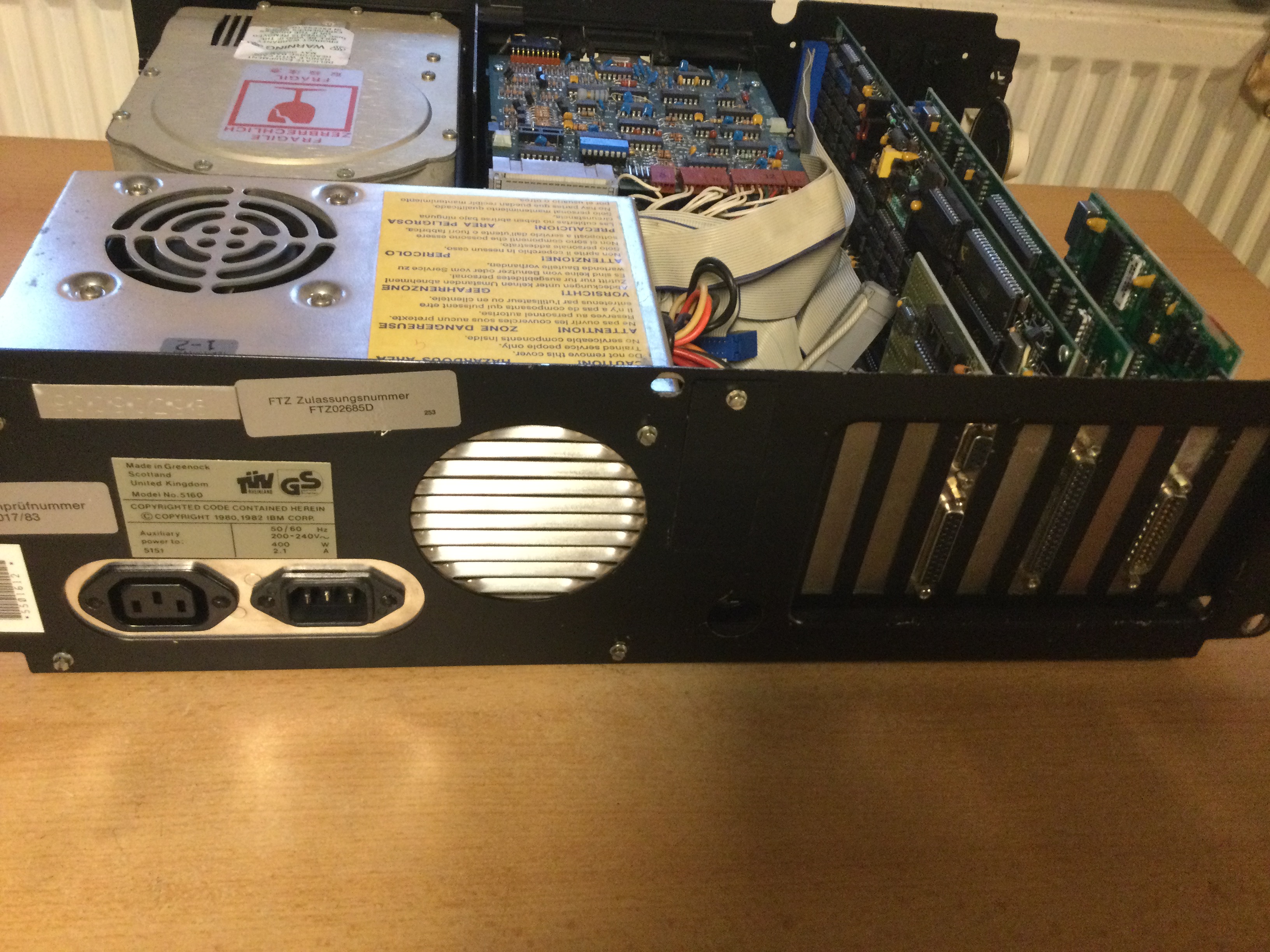 IBM XT, innen fertig montiert (3)
