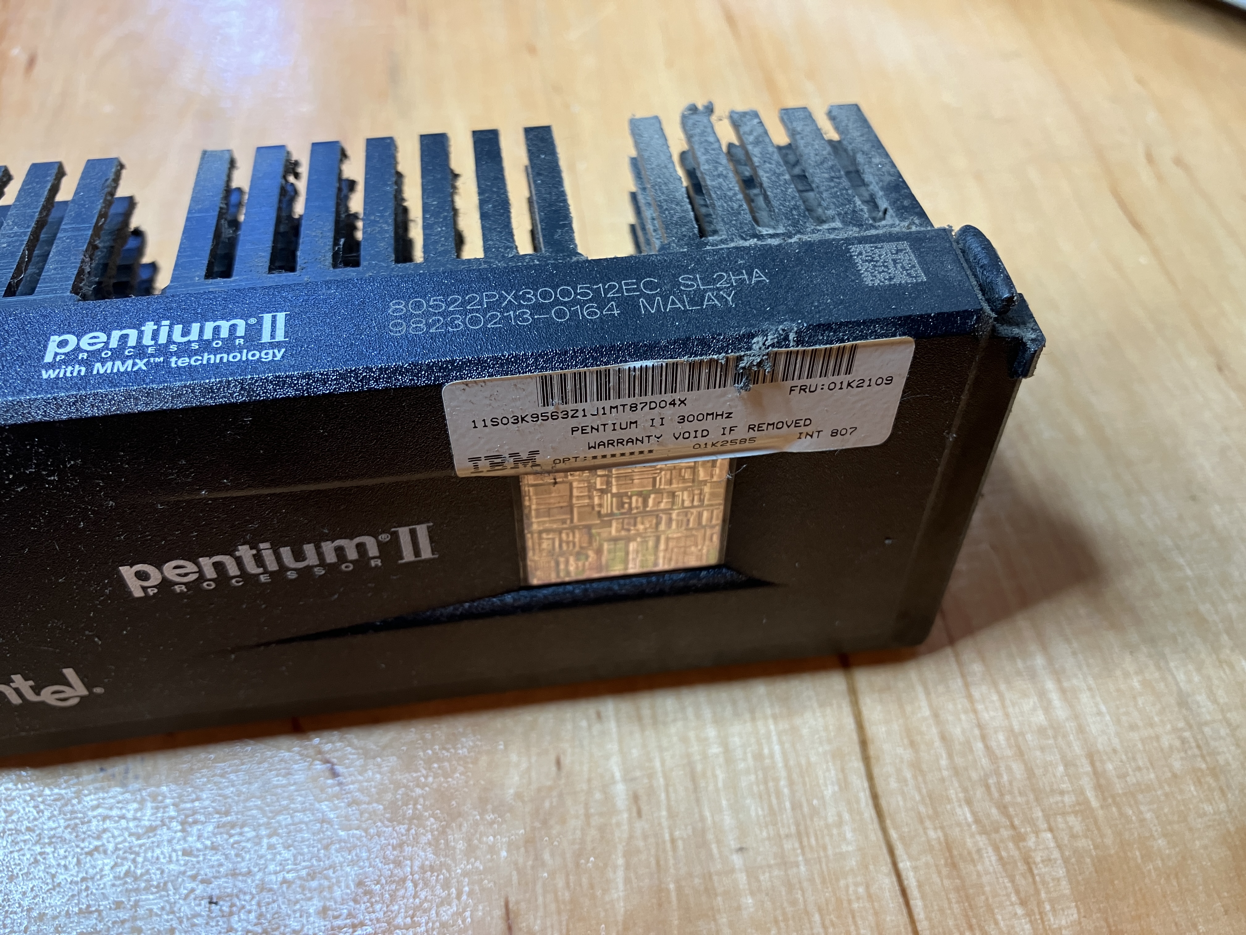 PII CPU mit Intel Bezeichnung SL2HA