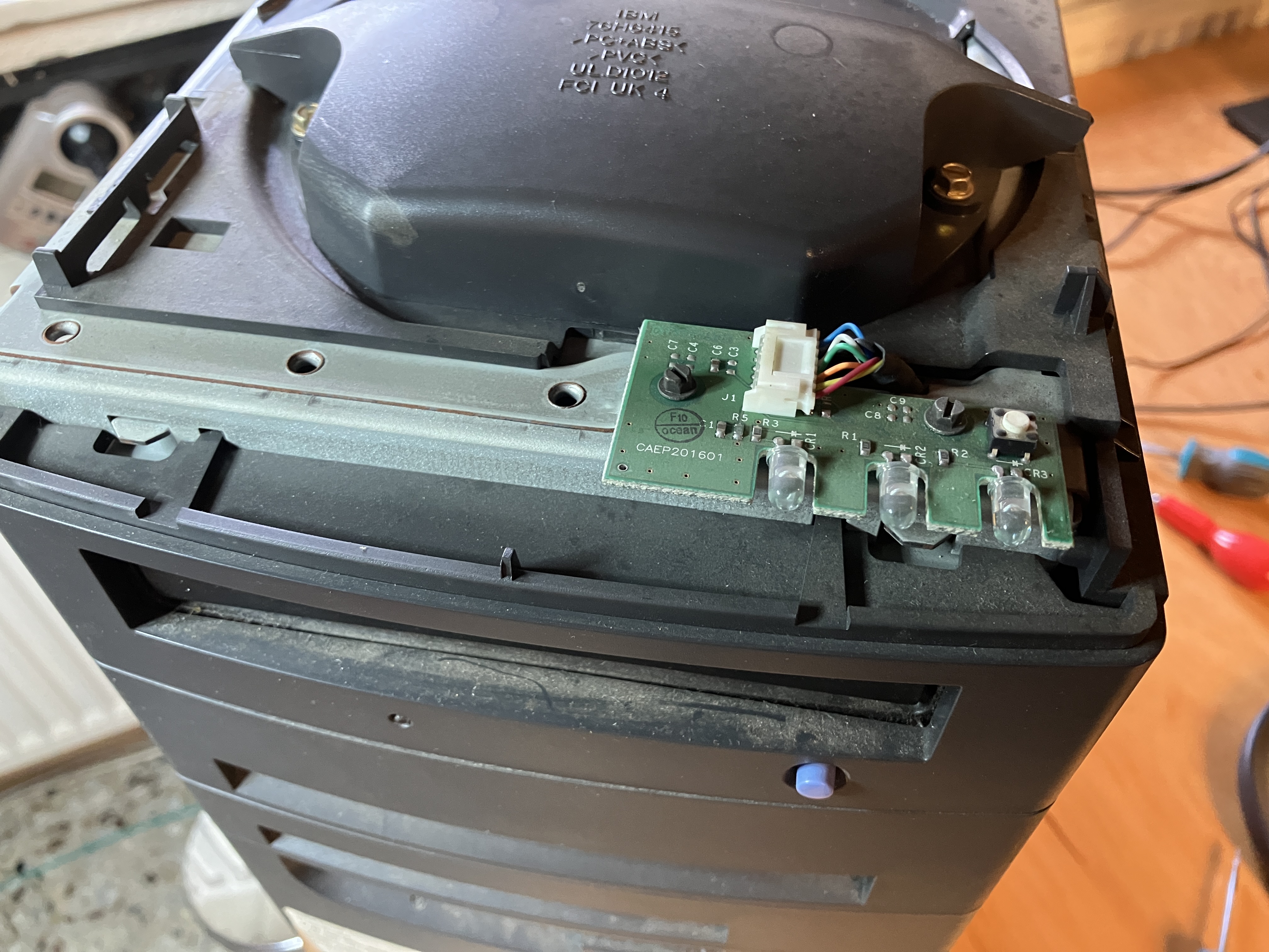 System ohne obere Abdeckung