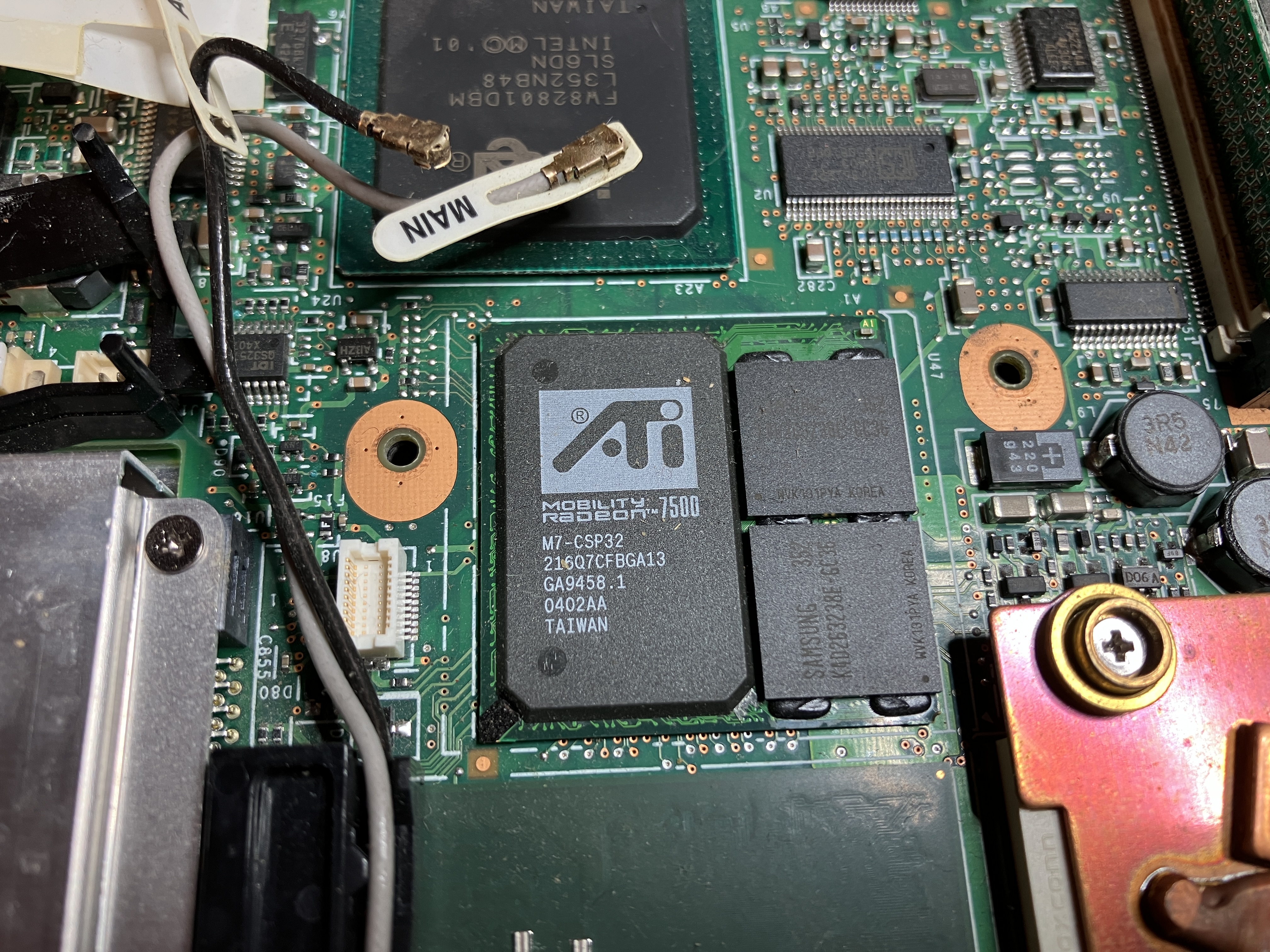 Ansicht der GPU
