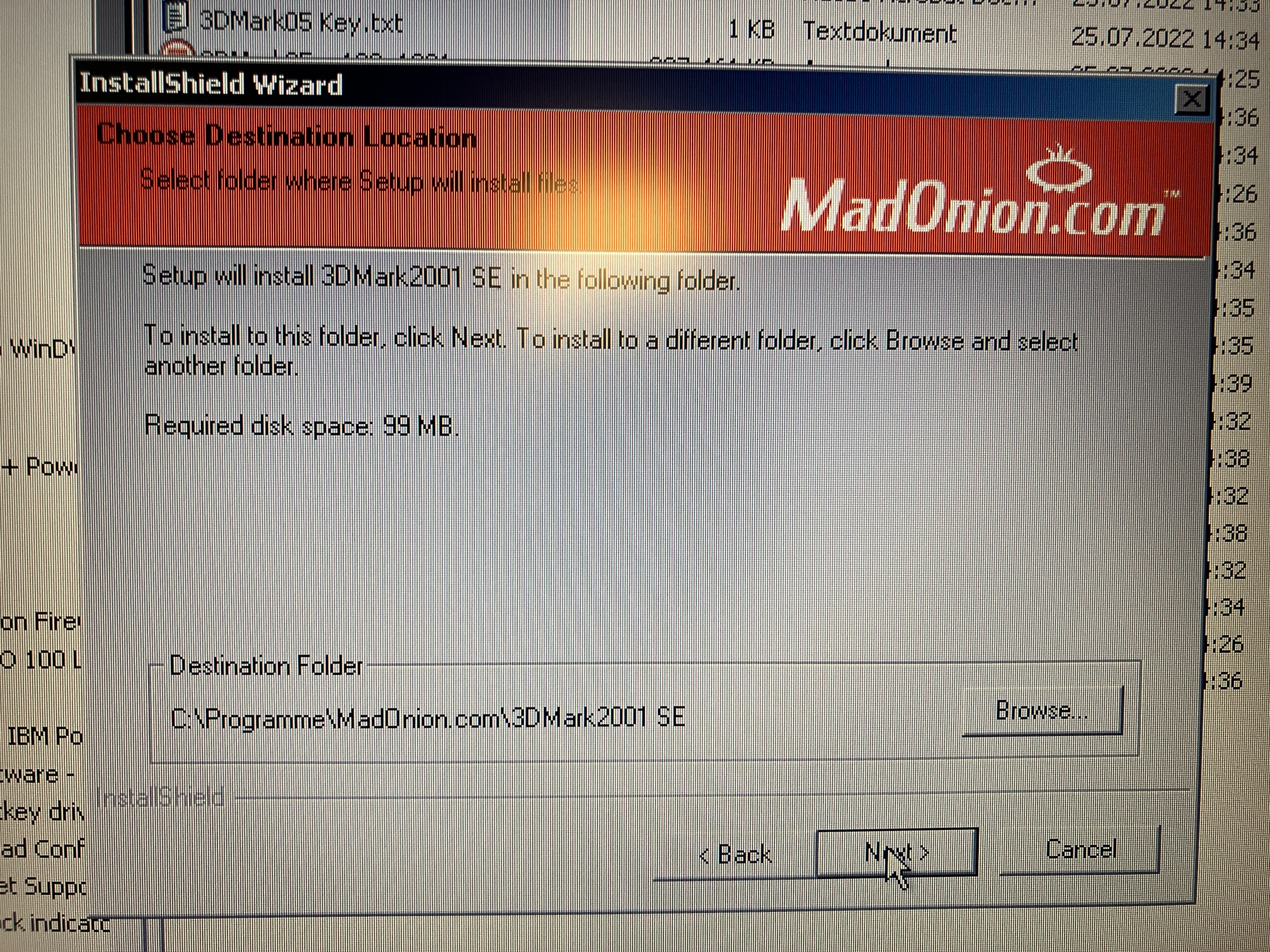 3DMark2001SE
